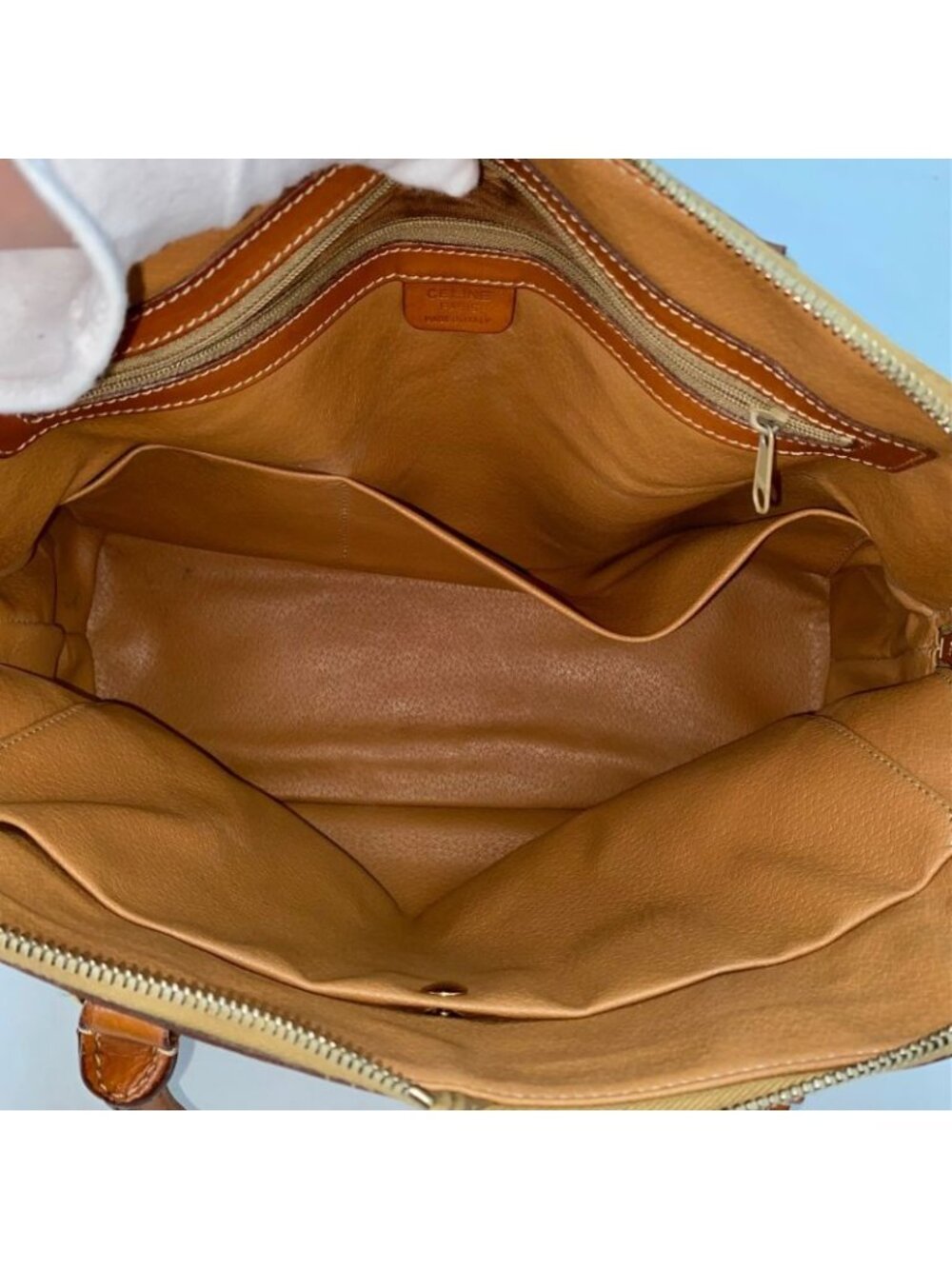 Celine Tote Macadam Mini Boston Travel Formal Business - Picture 8 of 16